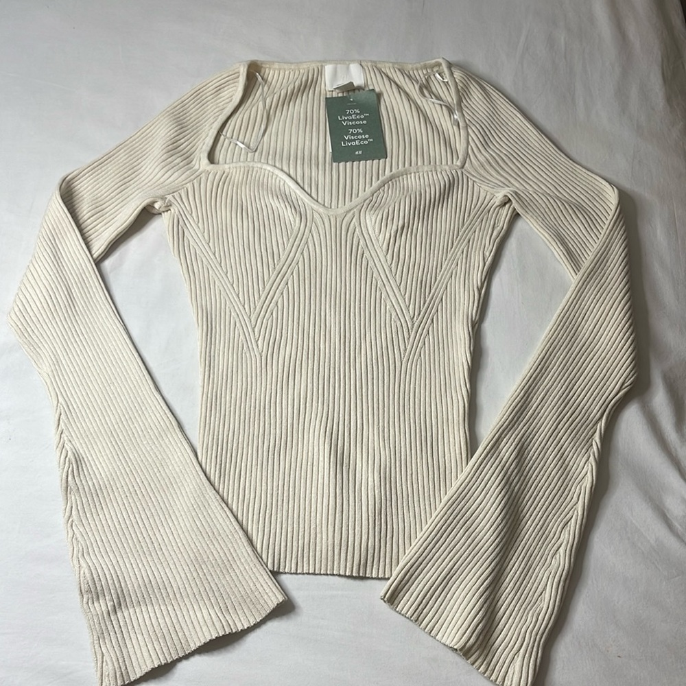 H&M Rib-Knit Sweater New - Picture 2 of 3